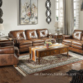 Couch Wohnzimmer Leder 321 Set Sofa